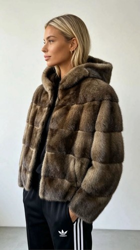 Giacca pelliccia visone nuovo - ,