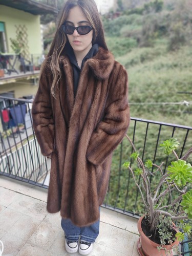 Cappotto pelliccia visone - cappotto, coat