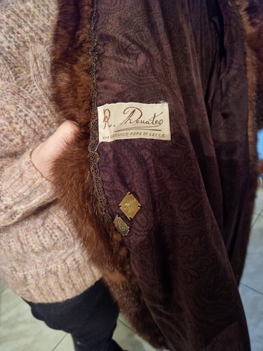 Pelliccia visone marrone - visone,