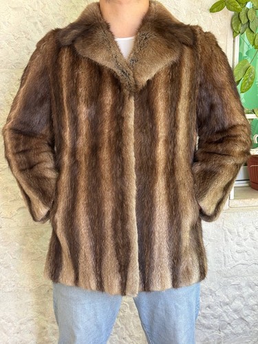 Cappotto vera pelliccia - in,