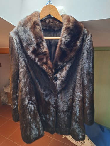 Giacca visone marrone scuro - di,
