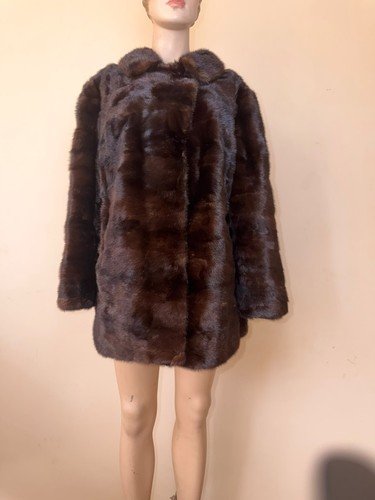 Giaccone pelliccia visone - giaccone,