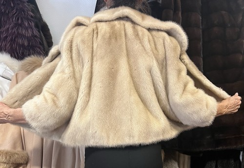 Giacca visone bolero in - giacca, di