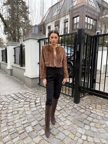 Cappotto pelliccia visone