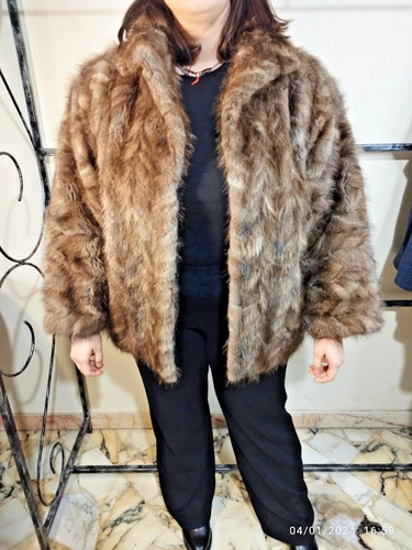 Pelliccia vera visone marrone - pelliccia,