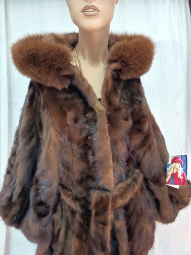 Pelliccia visone con - visone,